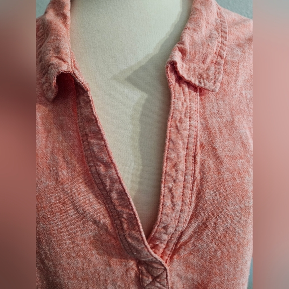 Tahari Linen Top, Size 2X - Picture 4 of 6